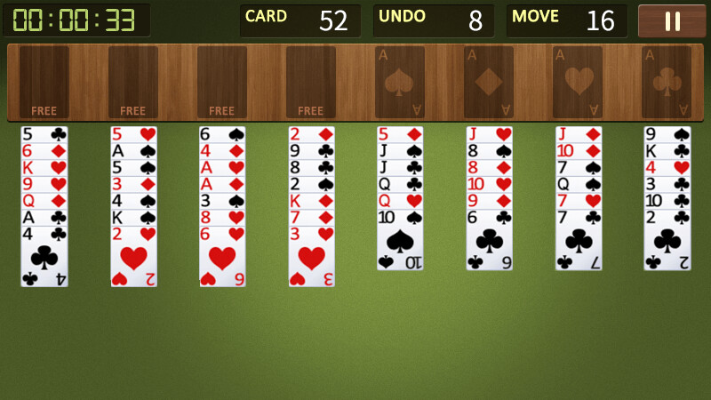 Emulate iPhone app Freecell king using MyAndroid