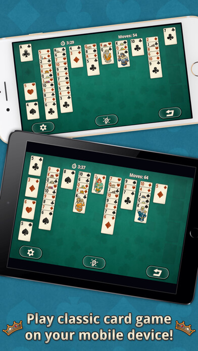 Emulate iPhone app FreeCell Solitaire: Classic Card Game using MyAndroid