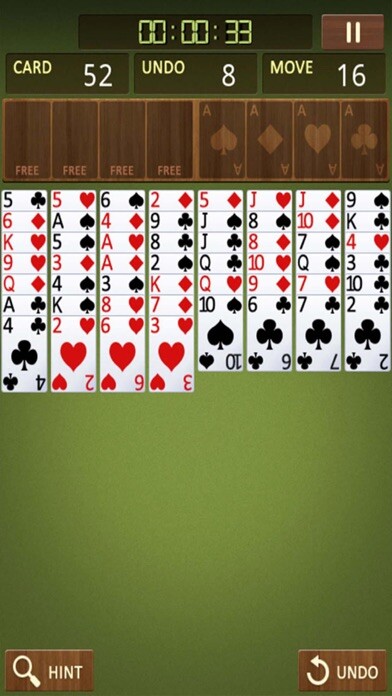 Emulate iPhone app Freecell Solitaire king using MyAndroid Emulate iPhone app Freecell Solitaire king using MyAndroid
