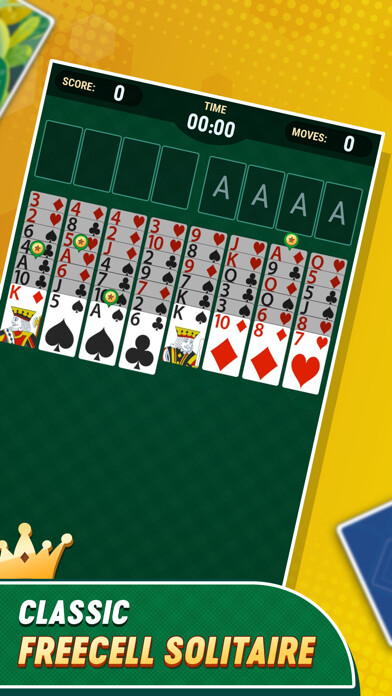 Emulate iPhone app FreeCell Solitaire: Klondike using MyAndroid