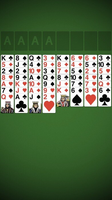 Emulate iPhone app FreeCell Solitaire Poker Game using MyAndroid