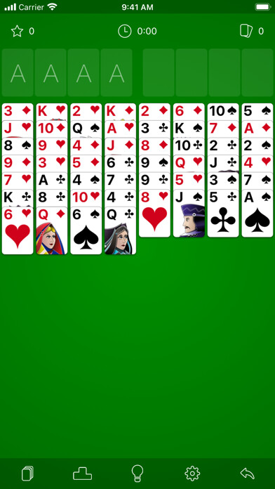 Emulate iPhone app FreeCell The Game using MyAndroid