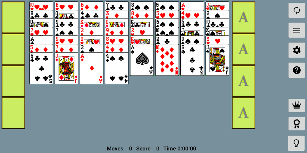 Run android online APK FreeCell with Leaderboards from MyAndroid or emulate FreeCell with Leaderboards using MyAndroid
