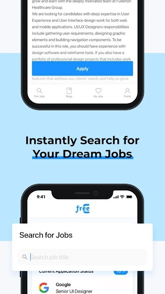Run android online APK freeC - Find Jobs  Recruitment from MyAndroid or emulate freeC - Find Jobs  Recruitment using MyAndroid