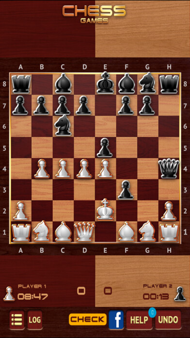 Emulate iPhone app Free Chess Games using MyAndroid