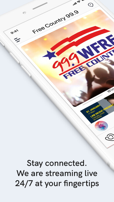 Emulate iPhone app Free Country 99.9 WFRE using MyAndroid Emulate iPhone app Free Country 99.9 WFRE using MyAndroid