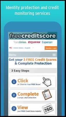 Emulate Android APK Free Credit Scores and Report