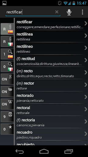 Run android online APK Free Dict Spanish Italian from MyAndroid or emulate Free Dict Spanish Italian using MyAndroid