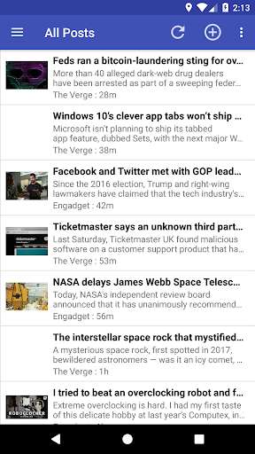 Run android online APK Freed - Offline RSS Reader from MyAndroid or emulate Freed - Offline RSS Reader using MyAndroid