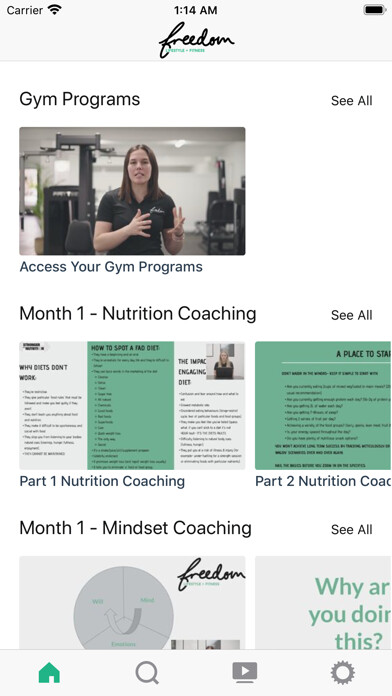 Emulate iPhone app Freedom 24/7 Coaching using MyAndroid Emulate iPhone app Freedom 24/7 Coaching using MyAndroid