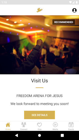Run android online APK Freedom Arena Worship Center from MyAndroid or emulate Freedom Arena Worship Center using MyAndroid