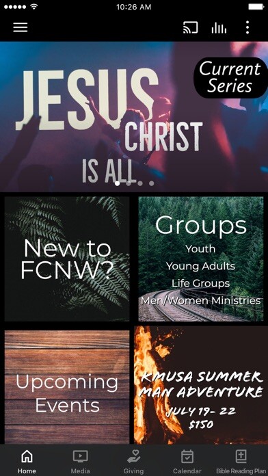 Emulate iPhone app Freedom Church NW using MyAndroid Emulate iPhone app Freedom Church NW using MyAndroid