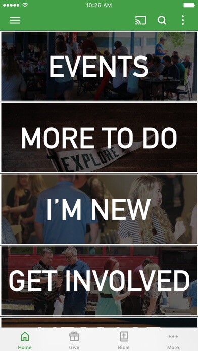 Emulate iPhone app Freedom Church OSB using MyAndroid