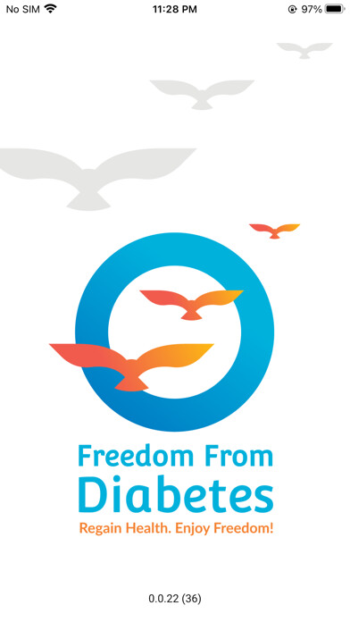 Emulate iPhone app Freedom From Diabetes App using MyAndroid