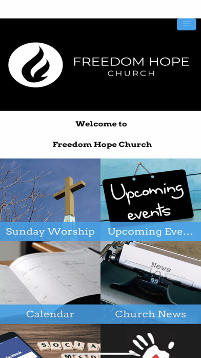 Emulate iPhone app Freedom Hope Church using MyAndroid Emulate iPhone app Freedom Hope Church using MyAndroid