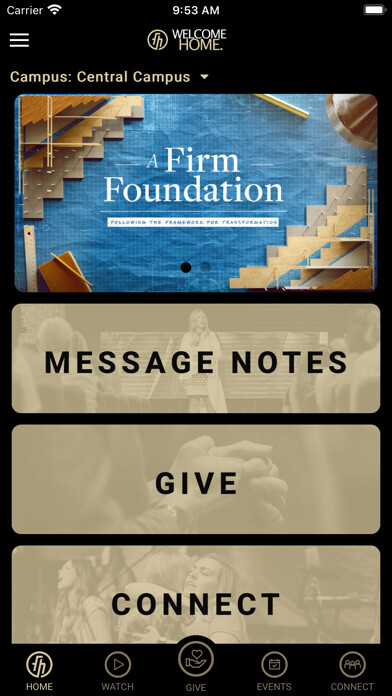 Emulate iPhone app Freedom House Church using MyAndroid Emulate iPhone app Freedom House Church using MyAndroid