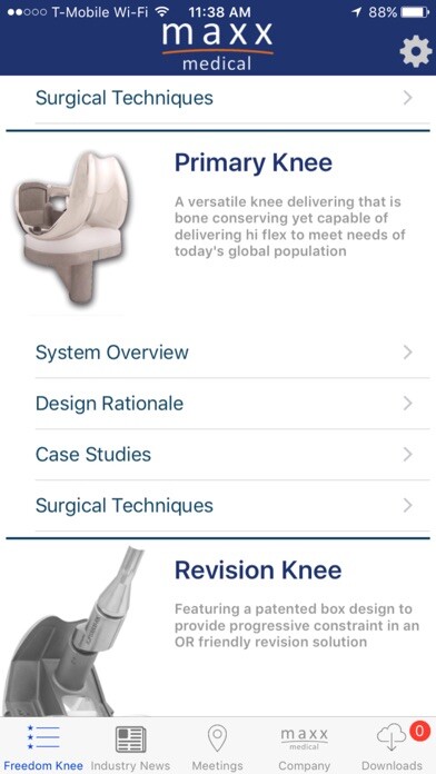 Emulate iPhone app Freedom Knee using MyAndroid Emulate iPhone app Freedom Knee using MyAndroid