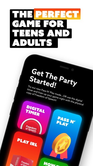 Emulate iPhone app Freedom of Speech, The Game using MyAndroid