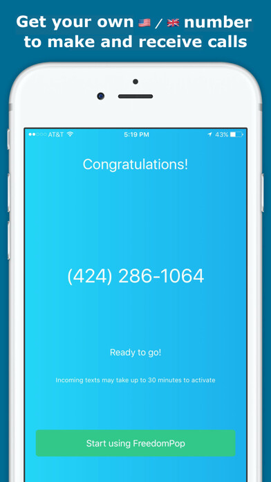 Emulate iPhone app FreedomPop: Calling & Texting using MyAndroid Emulate iPhone app FreedomPop: Calling & Texting using MyAndroid
