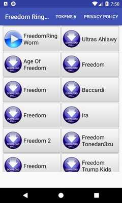 Emulate Android APK Freedom Ringtone Emulate Android APK Freedom Ringtone
