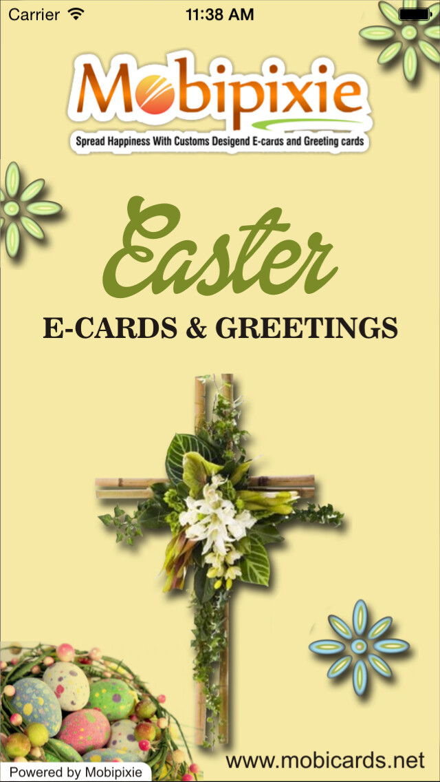 Emulate iPhone app Free Easter Cards & Greetings using MyAndroid Emulate iPhone app Free Easter Cards & Greetings using MyAndroid