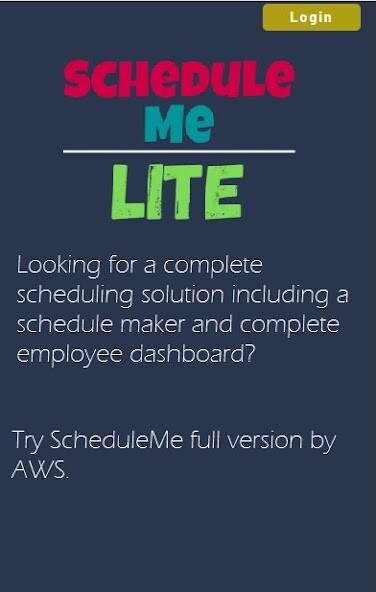 Run android online APK Free Employee Scheduling App employee scheduler from MyAndroid or emulate Free Employee Scheduling App employee scheduler using MyAndroid Run android online APK Free Employee Scheduling App employee scheduler from MyAndroid or emulate Free Employee Scheduling App employee scheduler using MyAndroid