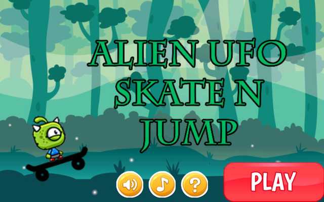 Emulate Android APK Free Games Alien UFO Skate Run