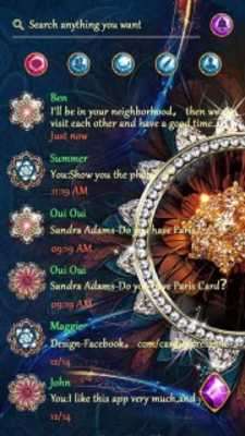 Emulate Android APK FREEGOSMS DIAMOND FLOWER THEME Emulate Android APK FREEGOSMS DIAMOND FLOWER THEME