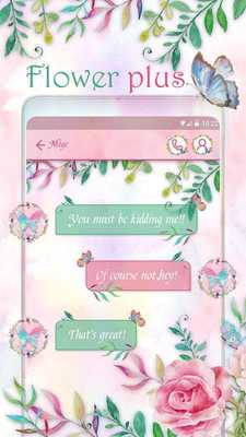 Emulate Android APK (FREE) GO SMS FLOWER PLUS THEME Emulate Android APK (FREE) GO SMS FLOWER PLUS THEME