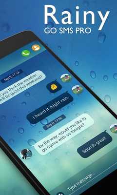 Emulate Android APK (FREE) GO SMS PRO RAINY THEME Emulate Android APK (FREE) GO SMS PRO RAINY THEME
