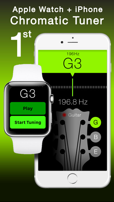 Emulate iPhone app Free Guitar and String Instruments Chromatic Tuner with Tone Generator - Apple Watch Edition using MyAndroid Emulate iPhone app Free Guitar and String Instruments Chromatic Tuner with Tone Generator - Apple Watch Edition using MyAndroid