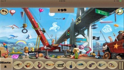 Emulate iPhone app Free Hidden Objects:Mystery Tour Hidden Objects using MyAndroid