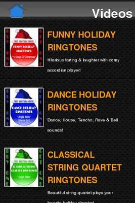 Emulate Android APK FREE HOLIDAY RINGTONES!