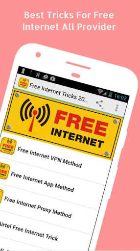Run android online APK Free Internet Tricks 2017 from MyAndroid or emulate Free Internet Tricks 2017 using MyAndroid