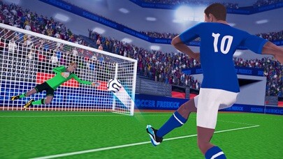 Emulate iPhone app FreeKick Soccer - World Free Kick & Goalie Cup using MyAndroid