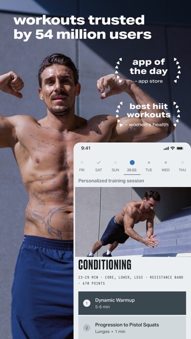 Emulate iPhone app Freeletics: Workouts & Fitness using MyAndroid Emulate iPhone app Freeletics: Workouts & Fitness using MyAndroid