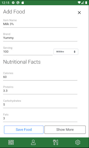 Run android online APK Free Macro Tracker from MyAndroid or emulate Free Macro Tracker using MyAndroid
