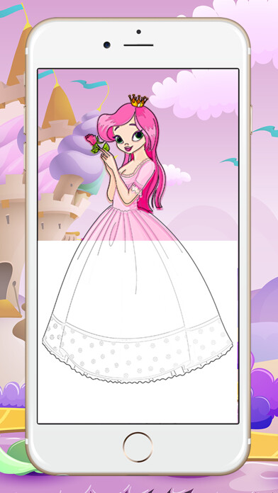 Emulate iPhone app Free Magic Princess Coloring Book for Toddler Girl using MyAndroid Emulate iPhone app Free Magic Princess Coloring Book for Toddler Girl using MyAndroid