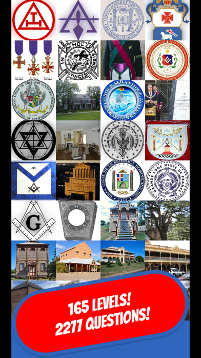 Emulate iPhone app FREEMASONRY & RITUAL Quiz using MyAndroid