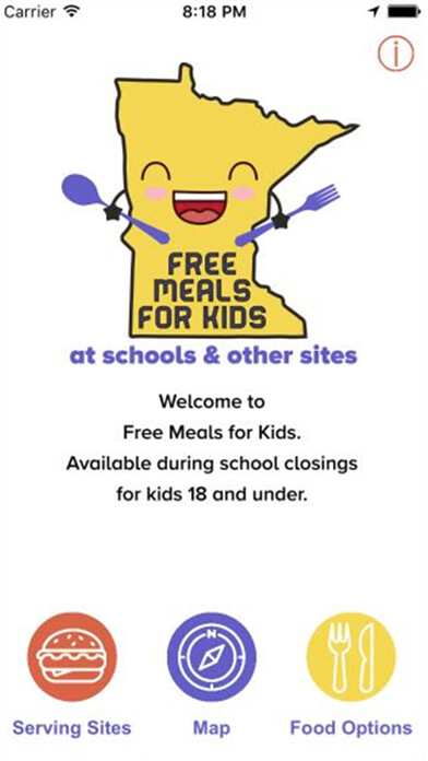 Emulate iPhone app Free Meals for Kids using MyAndroid Emulate iPhone app Free Meals for Kids using MyAndroid