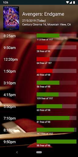 Run android online APK Free Movie Seats from MyAndroid or emulate Free Movie Seats using MyAndroid