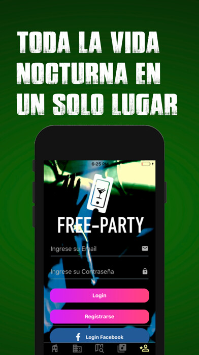 Emulate iPhone app Free-Party using MyAndroid