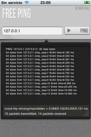 Emulate iPhone app Free Ping using MyAndroid Emulate iPhone app Free Ping using MyAndroid