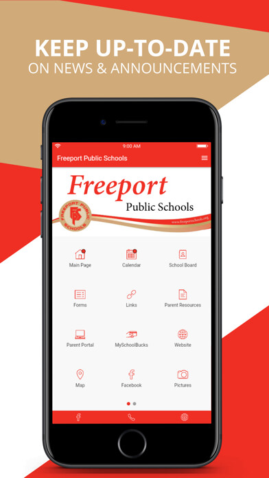 Emulate iPhone app Freeport Public Schools using MyAndroid Emulate iPhone app Freeport Public Schools using MyAndroid