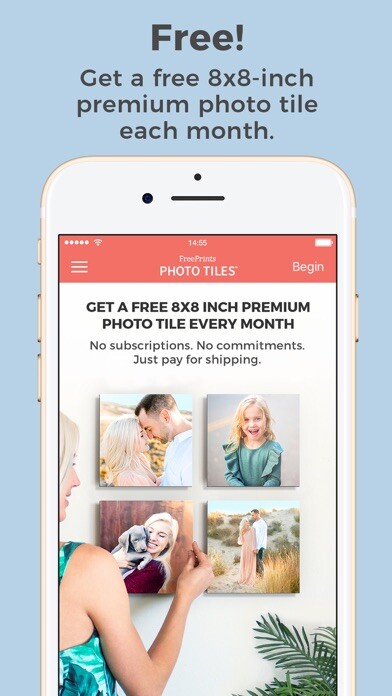 Emulate iPhone app FreePrints Photo Tiles using MyAndroid Emulate iPhone app FreePrints Photo Tiles using MyAndroid