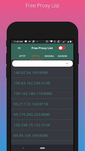 Emulate Android APK Free Proxy List