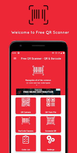Run android online APK Free QR Scanner from MyAndroid or emulate Free QR Scanner using MyAndroid