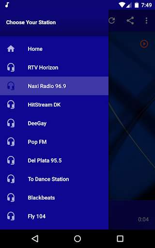 Run android online APK Free Radio Pop - Live Music, Pop, And More! from MyAndroid or emulate Free Radio Pop - Live Music, Pop, And More! using MyAndroid