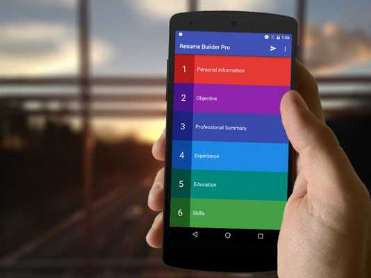 Emulate Android APK Free Resume Maker