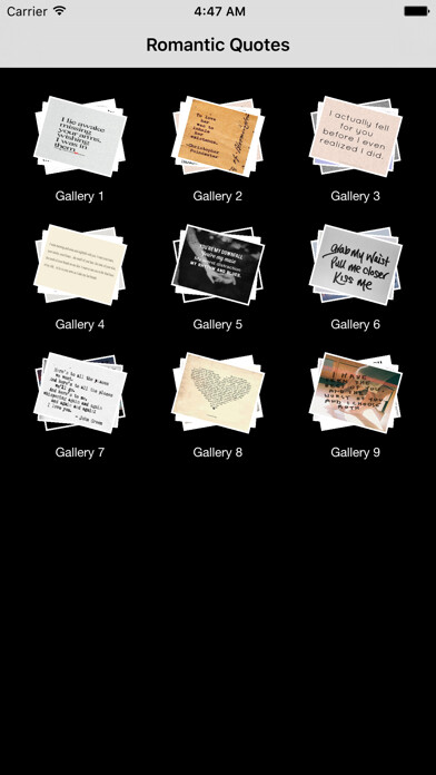Emulate iPhone app Free Romantic Quotes using MyAndroid Emulate iPhone app Free Romantic Quotes using MyAndroid